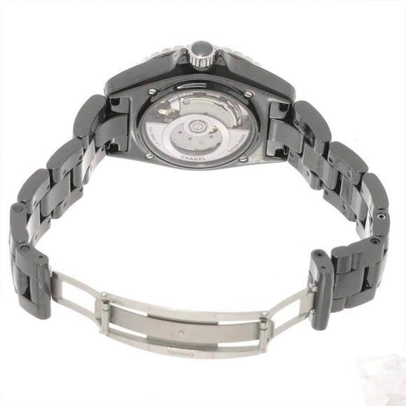 CHANEL J12 Phantom H6185 Automatic Black Dial Mens Watch 90240639 - Picture 7 of 8